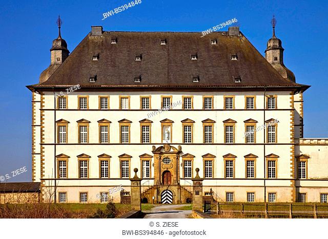 Castle of the Teutonic Order, Muelheim, Germany, North Rhine-Westphalia, Warstein
