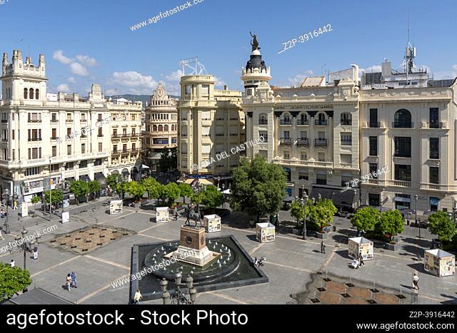 Cordoba Andalusia Spain. Tendillas square