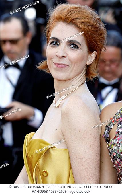 Eva Husson attending the 'Girls of the Sun / Les filles du soleil' premiere during the 71st Cannes Film Festival at the Palais des Festivals on May 12