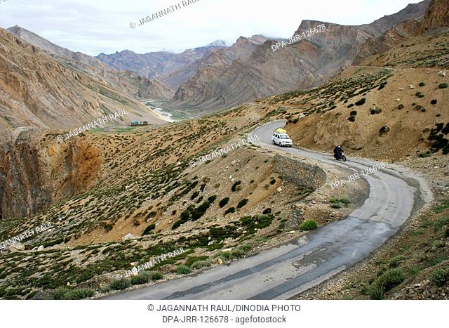 On the way to Leh ; Ladakh ; Jammu and Kashmir ; India