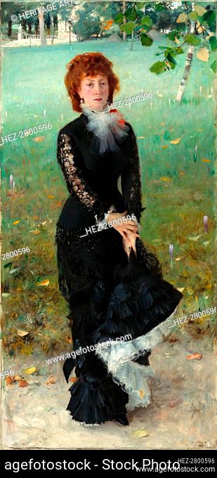 Marie Buloz Pailleron (Madame Édouard Pailleron), 1879. Creator: John Singer Sargent