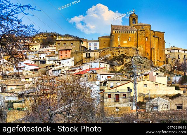 Riglos is a town belonging to the municipality of Las Peñas de Riglos, in the Hoya de Huesca region, located 45 km northwest of the city of Huesca