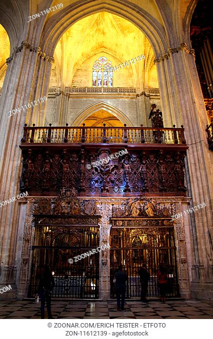 Kathedrale Santa María de la Sede, Sevilla, Andalusien, Spanien
