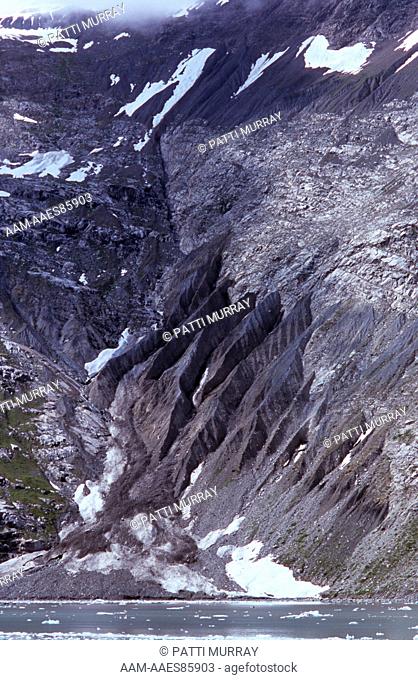 Glacier Scouring & Erosion, Glacier Bay NP, Alaska