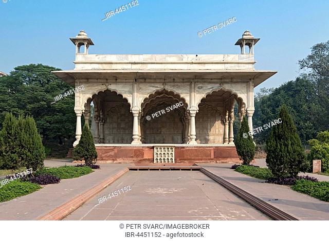 Sawan Bhadon Pavilion, Red Fort complex, Old Delhi, Delhi, India