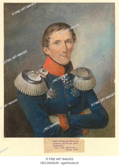 General Georg Wilhelm von Hofmann (1777?1860), 1838. Artist: Steffens, Carl Heinrich (1801-?)