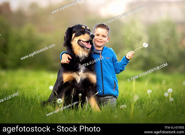 boy with Dog