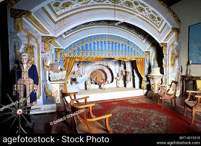 old little theatre, stresa isola madre, italy