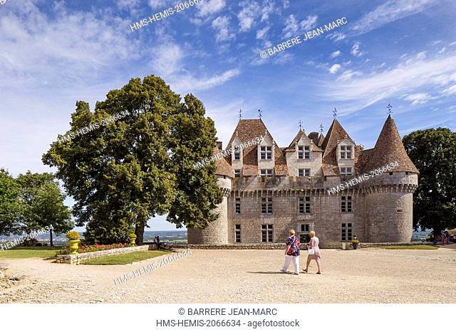France, Dordogne, Perigord Pourpre, Monbazillac, 16th century castle