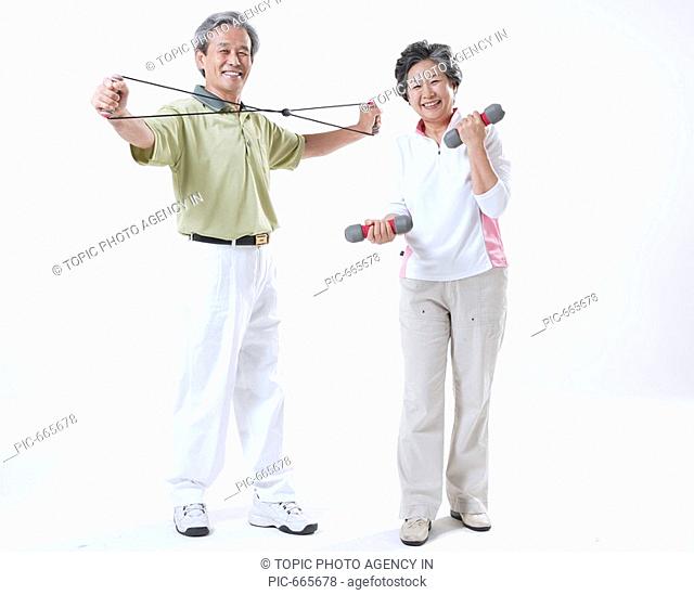 Korean Senior Couple