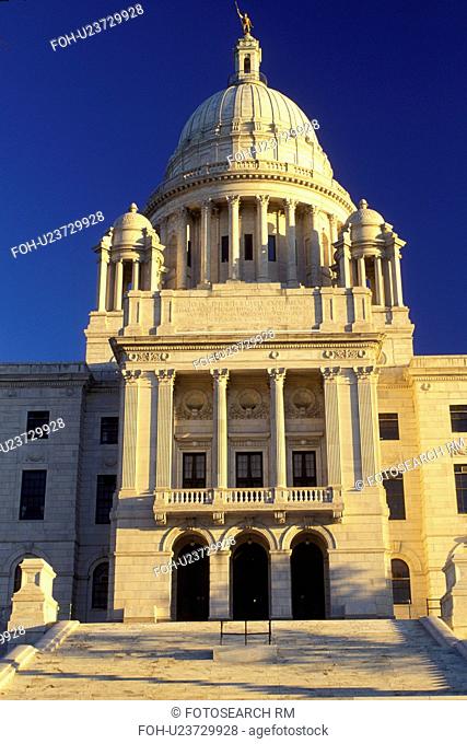 State House, State Capitol, Providence, Rhode Island, RI, The Rhode Island State House in the Capital City of Providence