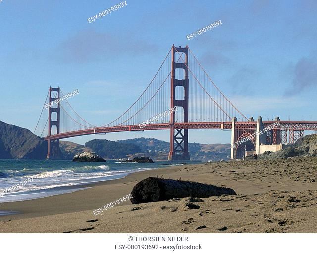 Sandstrand beim Golden Gate