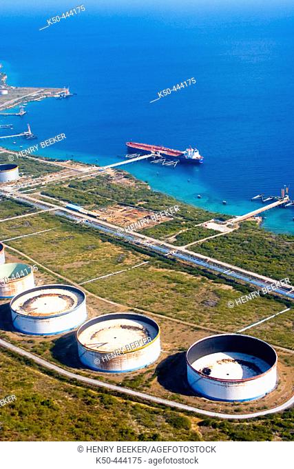 Curaçao Oil terminal, used for transshipment of oil products