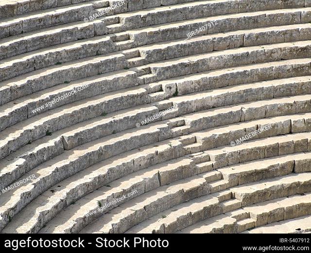 Southern Theatre, Gerasa, Ancient Roman City, Jerash, Jordan, Asia