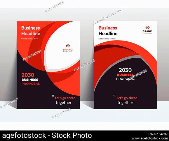 Business Proposal Cover Design Template is adept at Multipurpose projects such as annual reports, brochures, flyers, posters, presentations, catalogs, covers