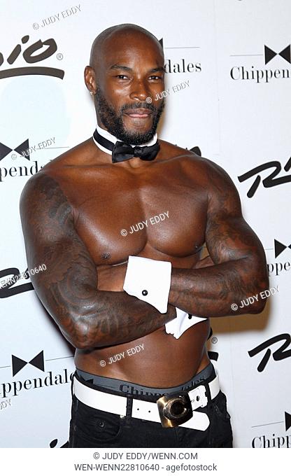 Tyson Beckford returns to the Chippendales male revue at the Rio All-Suites Hotel and Casino in Las Vegas Featuring: Tyson Beckford Where: Las Vegas, Nevada