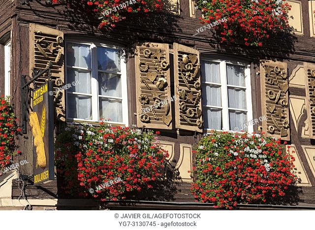Architecture of Colmar, Haut-Rhin, Grand Est, France