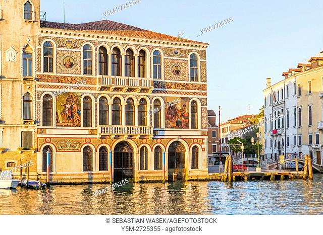 Palazzo Da Mula Morosini, Grand Canal at Venice, Veneto, Italy, Europe