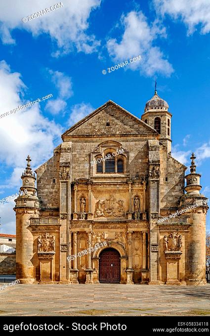 Renaissance Holy Chapel of the Saviou is considered a masterpiece in the region, Ubeda, Spain