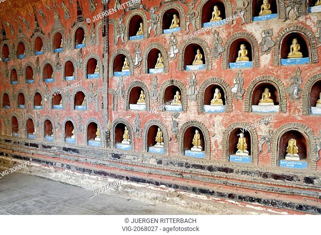 ASIA, MYANMAR, BURMA, BIRMA, Inle lake, Nyaungshwe, Shwe-Yaungwe Buddhist Monastery - INLE LAKE, NYAUNGSHWE, SHAN STATE, MYANMAR, 09/04/2009