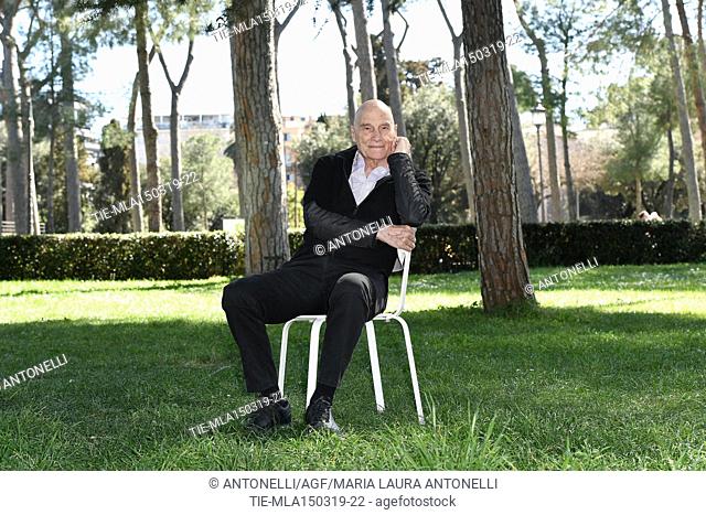 Director Barbet Schroeder presents his film Le vénérable W. at the Casa del Cinema in Rome. Italy 15-03-2019