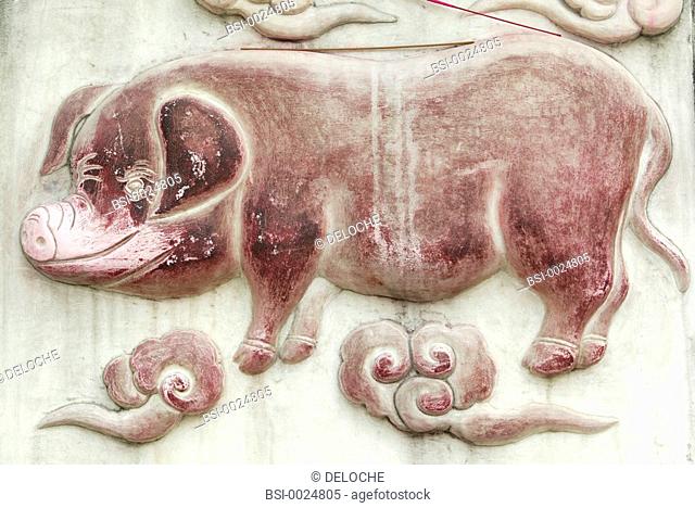 ZODIAC<BR>Chinese zodiac sign - the Pig