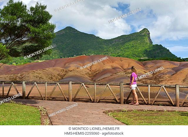 Mauritius, South West area of island, Terre de Couleurs at Chamarel
