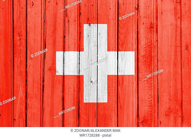 The Swiss flag