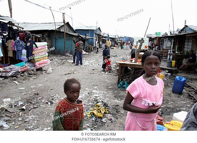 nairobi, person, mukuru, slum, kenya, people