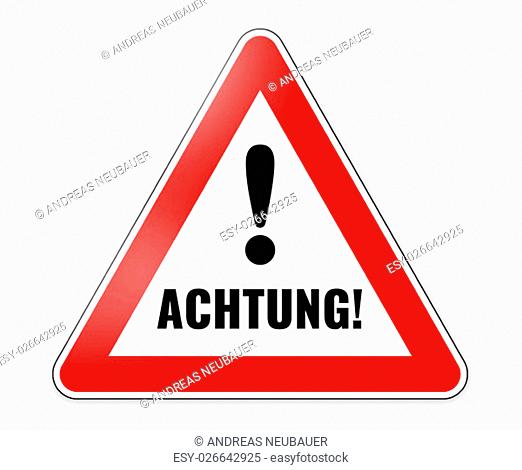 German Language for Caution