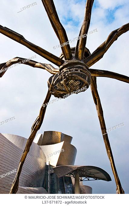 Guggenheim Museum (building by Frank O. Gehry), Bilbao. Biscay, Euskadi, Spain