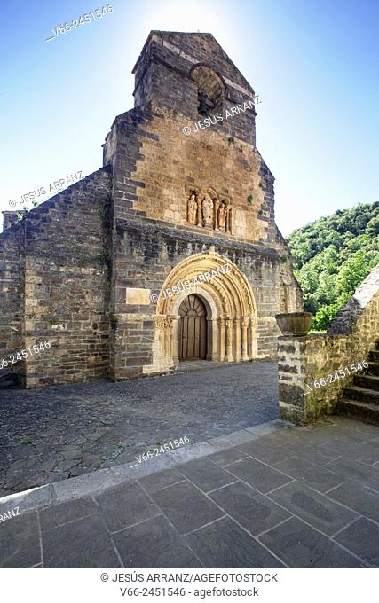 Iglesia de Santa María (11th century), Piasca, Valle de Liébana, Cantabria, Spain