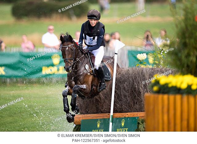 Anna SIEMER, GER, at FRH Butts Avondale, Action, Partial Examination Grounds for the SAP CUP, Eventing on 20.07.2019, World Equestrian Festival