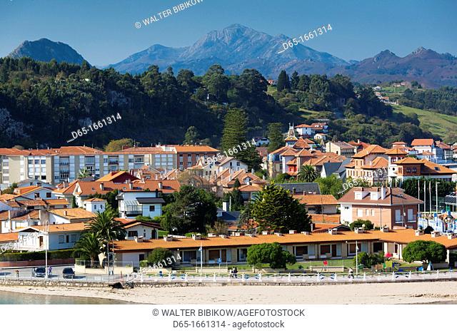 Spain, Asturias Region, Asturias Province, Ribadesella, vacation homes by Playa de Santa Marina beach