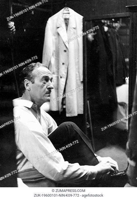 Jan. 1, 1960 - London, England, U.K. - DAVID NIVEN began his career as an extra after resigning a commission with the Highland Light Infantry