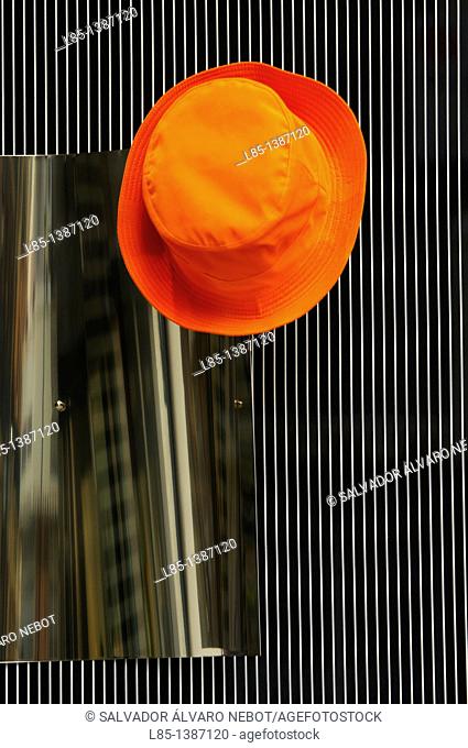Orange hat hook