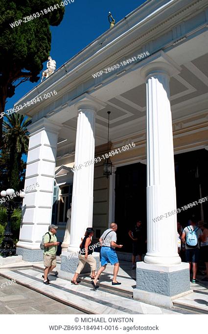 Achillion Palace Corfu Greece