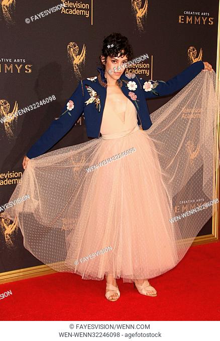 2017 Creative Arts Emmy Awards - Day 2 Featuring: Mishel Prada Where: Los Angeles, California, United States When: 10 Sep 2017 Credit: FayesVision/WENN