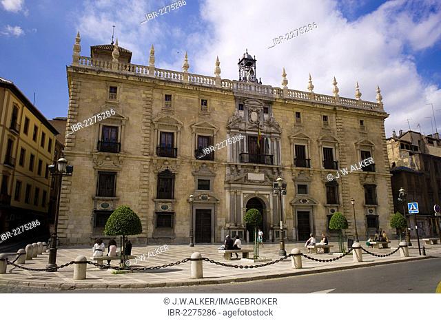 Royal Chancery of Granada, Andalusia's Supreme Court of Justice, Real Chancilleria, Casa de los Agreda, government building, Granada, Andalusia, Spain, Europe