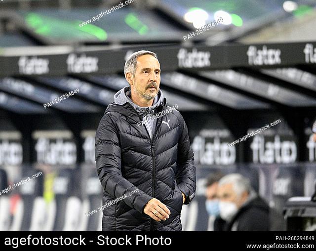 coach Adi HUETTER (HÃ-tter) (MG) Soccer 1st Bundesliga, 16th matchday, Borussia Monchengladbach (MG) - Eintracht Frankfurt (F), on December 15