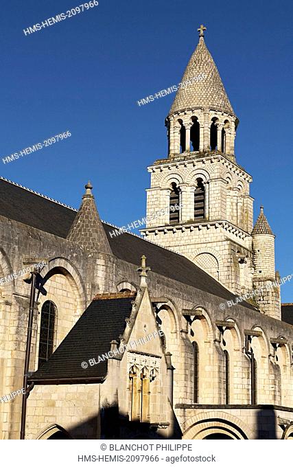 France, Vienne, Poitiers, Notre Dame la Grande church