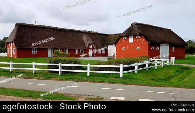 Bauernhaus, Haus, Insel, Roemoe, Daenemark