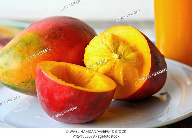 Red Mangoes fruit