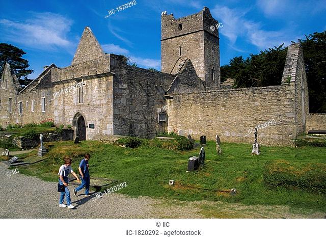 Muckross Abbey, Killarney, Co Kerry, Ireland, 15th Century Franciscan friary