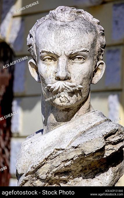 Bust of José Martí , Havana Vieja, Cuba