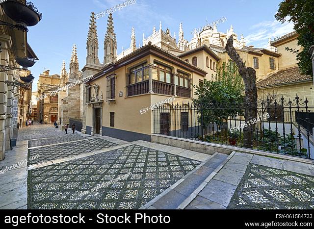 Oficios St. , Granada, Andalusia, Spain, Europe