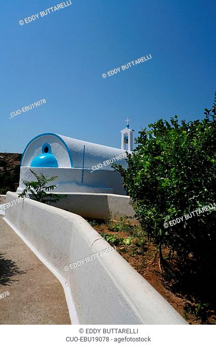 Greek Orthodox Church, Lipsi or Lissos island, Southern Aegean Sea, Dodecaneso, Twelve Island, Greece, Europe