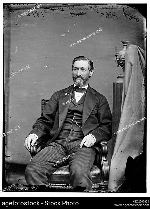 William Henry Barnum of Connecticut, between 1860 and 1875. Creator: Unknown