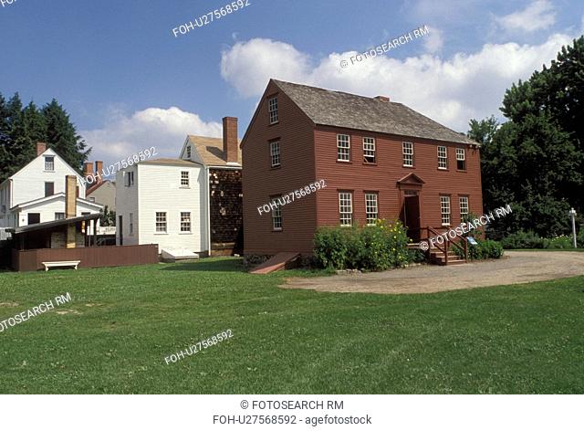 Portsmouth, New Hampshire, NH, Strawberry Banke Museum in Portsmouth