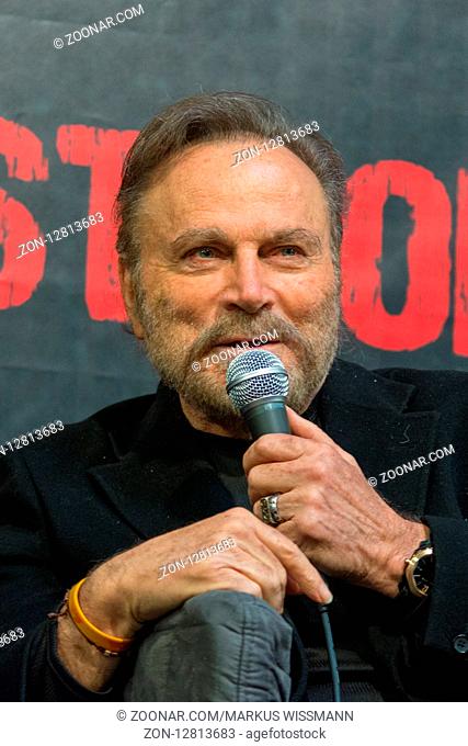 DORTMUND, GERMANY - APRIL 8: Actor Franco Nero (Django, Django Unchained, John Wick 2, Die Hard 2) at Weekend of Hell, a two day (April 7-8 2018) horror-themed...